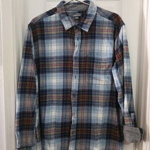 Eddie Bauer Multicolor Plaid Button Down Shirt